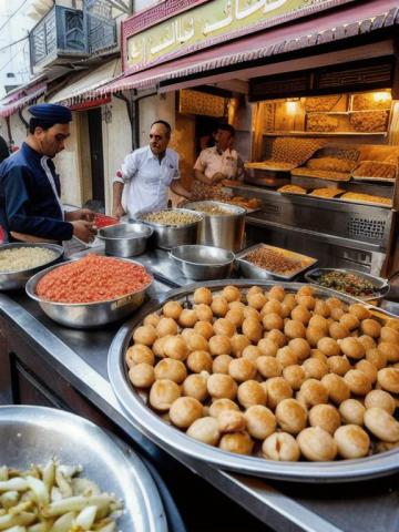 Bahrain   Al-Manamah (Manama) traditional street food