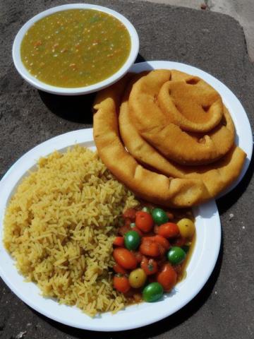 Belize   Belmopan traditional street food