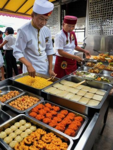 Brunei Darussalam   Bandar Seri Begawan traditional street food