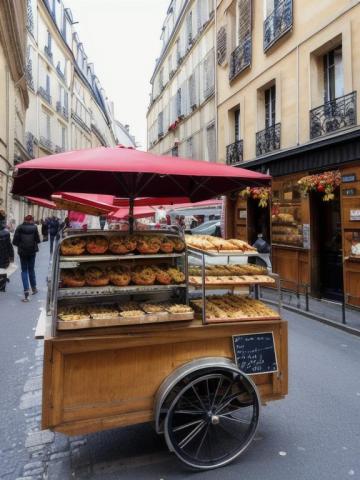 France   Paris traditional street food
