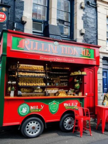 Ireland   Dublin traditional street food