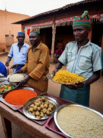 Mali   Bamako traditional street food