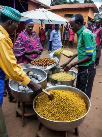 Rwanda   Kigali traditional street food