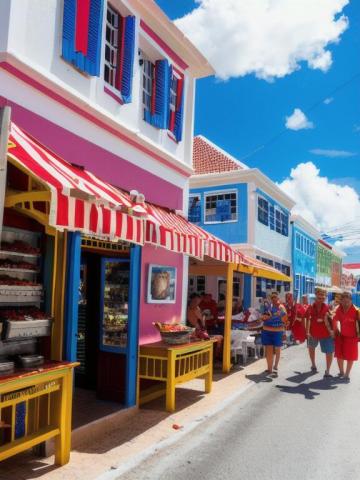 Sint Maarten (Dutch part)   Philipsburg traditional street food