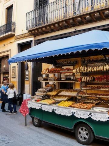 Spain   Madrid traditional street food