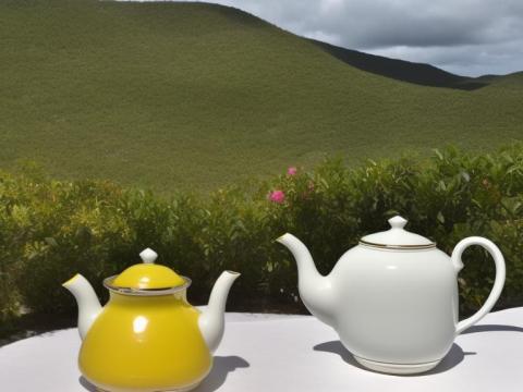 Anguilla The Valley Tea pot