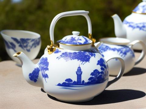 Australia Canberra Tea pot