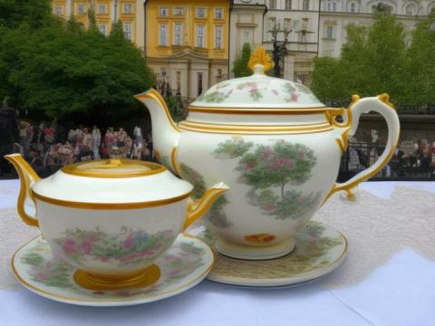 Czechia Praha (Prague) Tea pot