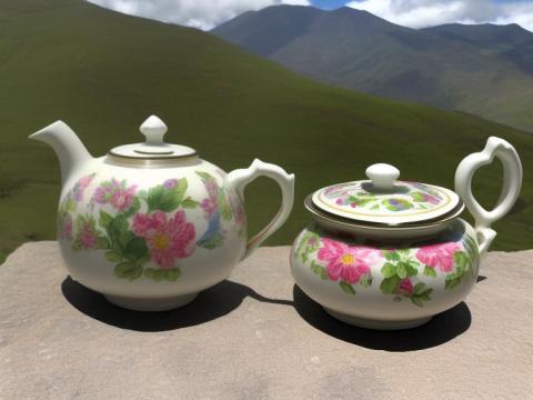 Ecuador Quito Tea pot