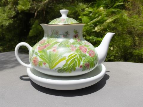 Guadeloupe Basse-Terre Tea pot