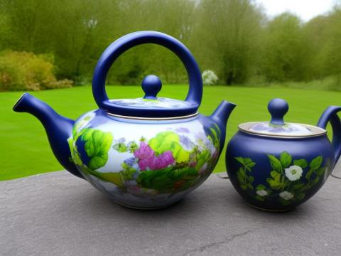 Ireland Dublin Tea pot