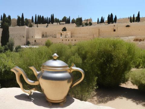 Israel Jerusalem Tea pot