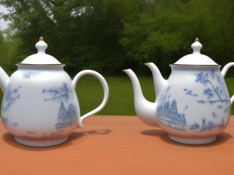 Latvia Riga Tea pot