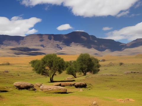 Lesotho Maseru Tea pot