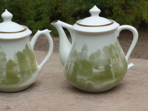 Lithuania Vilnius Tea pot