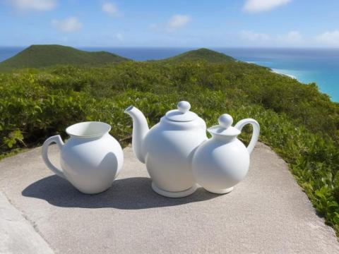 Martinique Fort-de-France Tea pot