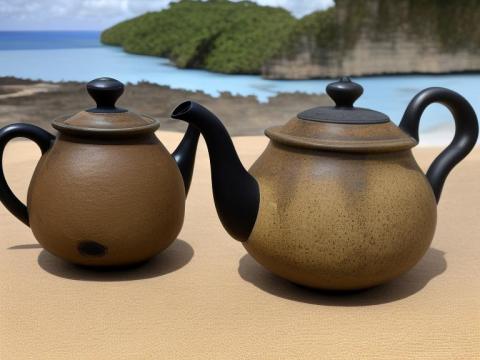 Niue Alofi Tea pot