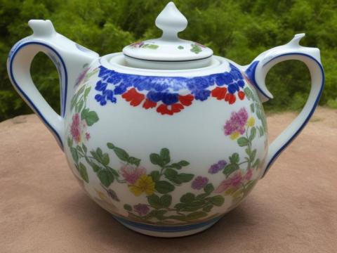 Paraguay Asunción Tea pot