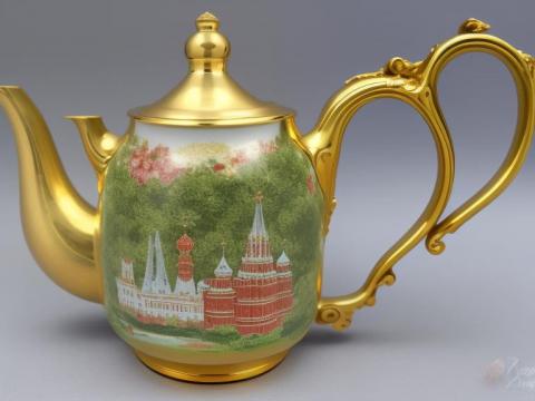 Russian Federation Moskva (Moscow) Tea pot