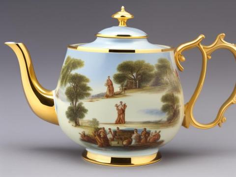 Saint Helena Jamestown Tea pot