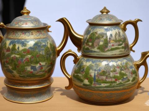 Slovakia Bratislava Tea pot