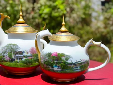 Thailand Krung Thep (Bangkok) Tea pot