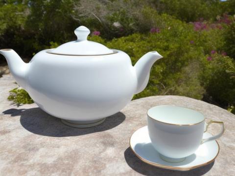 Turks and Caicos Islands Cockburn Town Tea pot