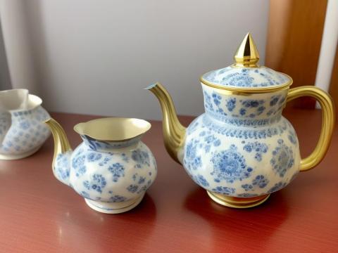 United Arab Emirates Abu Zaby (Abu Dhabi) Tea pot