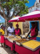 Antigua and Barbuda   St. John's traditional street food
