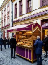 Austria   Wien (Vienna) traditional street food