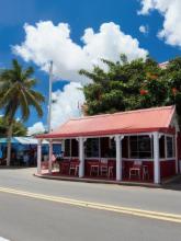British Virgin Islands   Road Town traditional street food