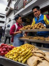 Ecuador   Quito traditional street food