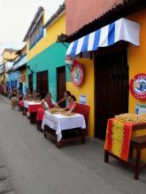 El Salvador   San Salvador traditional street food