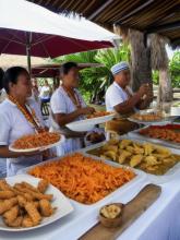 French Polynesia   Papeete traditional street food