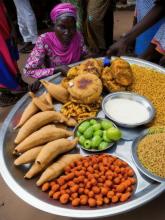 Gambia   Banjul traditional street food