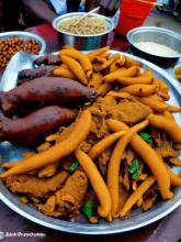 Ghana   Accra traditional street food