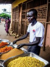 Guinea-Bissau   Bissau traditional street food