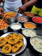 Guyana   Georgetown traditional street food