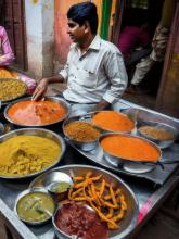 India   Delhi traditional street food