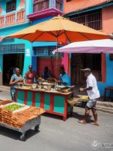 Mauritius   Port Louis traditional street food