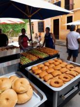 Montserrat   Brades Estate traditional street food