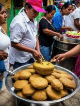 Nicaragua   Managua traditional street food