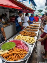 Panama   Ciudad de Panamá (Panama City) traditional street food
