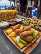 Saint Kitts and Nevis   Basseterre traditional street food