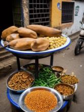 Sierra Leone   Freetown traditional street food
