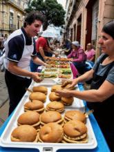Uruguay   Montevideo traditional street food