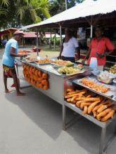 Vanuatu   Port Vila traditional street food