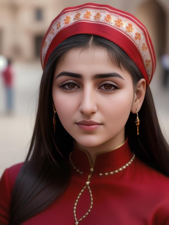 Armenia Yerevan 20 year old Woman portrait close up