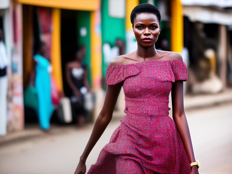 Angola Luanda Portrait High Street women fashion