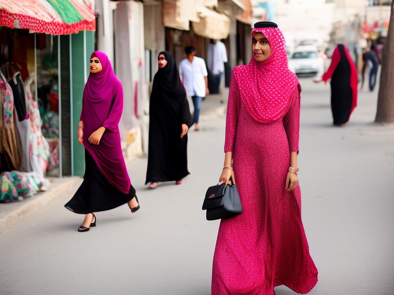 Bahrain Al-Manamah (Manama) Portrait High Street women fashion